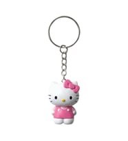 3D Baskı Hello Kitty Figürlü Anahtarlık - Sevimli Çanta ve Anahtar Aksesuarı