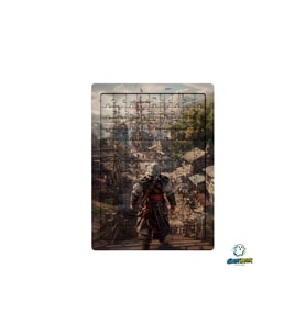 Ghostbastır Design Assassins Creed 99 Parça Ayaklı Puzzle – Dekoratif Çocuk Yapbozu 0139