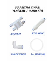 Su Arıtma Cihazı Yenileme Tamir Kiti Shutoff Chekvalf Atık Kısıcı