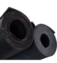 LASTİK LEVHA 10 MM BEZLİ (EN:1 MT BOY:1 MT)