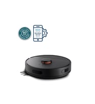 Philips XU3000/01 Islak Kuru Moplu Siyah Robot Süpürge,4000 Pa, Sert Zemin ve Halıya Uygun