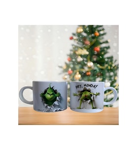 Ghostbastır Design Grinch Kupa Bardak Tek Adet 0176