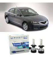 Mazda 3 Uzun Far Ampulü HB3 Access Yeni Seri Beyaz 2003-2009