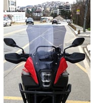 MOTOCAM Honda NX 500 Ön Cam 2025-2026 Model 44cm Füme Renkli 4mm UZUN