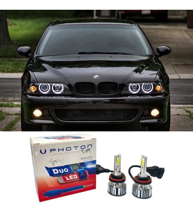 Bmw E39 Led Xenon Kısa Far Ampulü H7 Duo Yeni Seri Beyaz 1995-2000