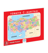 Türkiye Haritası Puzzle-35