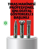 Hassas Bölgeler İçin Çok Fonksiyonlu Tıraş Makinesi
