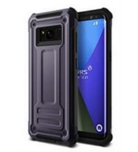 VRS Galaxy S8 Plus ile Uyumlu Terra Guard Kılıf Orchid Gray (Gri)
