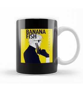 Banana Fish Ash Lynx Eiji Okumura Anime Kupa Bardak Porselen