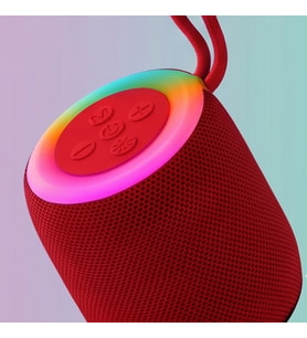 Taşınabilir Kablosuz Hoparlör, LED Işıklı Bluetooth Hoparlör