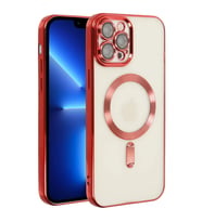 iPhone 13 Pro Kılıf Kross Magneticsafe Kapak - Kırmızı
