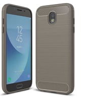 Samsung Galaxy J7 Pro Uyumlu Kılıf Zore Room Silikon Kapak (Gri)