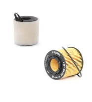 Bosch Filtre Bakım Seti BMW 1 SERİSİ E81 E87 120 i Benzinli 2004-2010 Hava + Yağ filtre