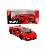 Rmz City 1:32 Lamborghini Serisi Die Cast Çek Bırak Model Araba - Kırmızı Lamborghini Sian Fkp