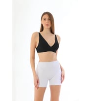 Amora Secret Beyaz Mı 2703 Lazer Kesim İz Yapmaz Hayalet Boxer