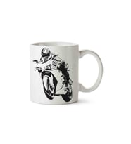 Motorcycle Honda Motor Porselen Kupa Bardak