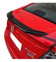 Honda Civic Uyumlu Fc5 Sedan (2015-2018) Sonrası Spoiler (Plastik) (Karışık)