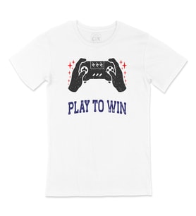 Mavi Play To Win Tişört