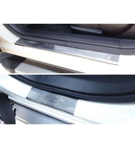 Nissan Qashqai J10 Kapı Eşiği (+2) 4 Prç Krom 2007-2013