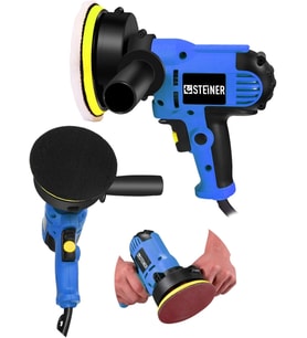 Steiner Germany Technology 1200 Watt Profesyonel 6 Kademe Devirli Pasta Cila Polisaj Makinesi Mavi