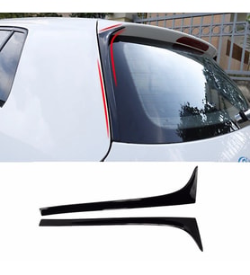 Volkswagen Golf 7 Spoiler Kenar Çıtası Parlak Siyah