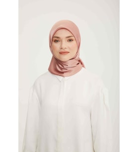 Armine Trend Pudra Düz Renk Jan Jan Şifon Eşarp 798