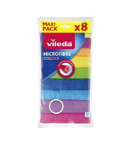 Vileda Mikrofiber Colors Temizlik Bezi 8'li Paket