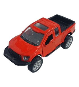 Çek Bırak Metal Arazi Aracı 13 cm - Kırmızı