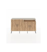 Arges Konsol 6 Raflı 4 Kapaklı 176x30x99 Aytaşı-Çam