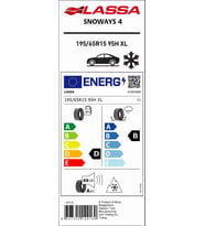 195-65R15 95H XL SNOWAYS 4