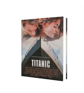 Deffter Film Afişleri Titanic 14x20 Sert Kapak Çizgili Defter 64583-1