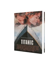 Deffter Film Afişleri Titanic 14x20 Sert Kapak Çizgili Defter 64583-1