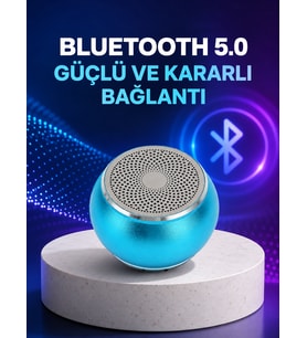 Lexroo Mini Bluetooth Speaker Uzun Pil Ömrü, Şık ve Hafif Tasarım Yeni Nesil