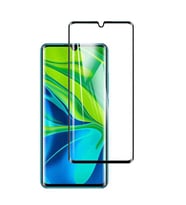 Xiaomi Mi Note 10 Pro Ekran Koruyucu Full Tam Kaplayan Kavisli HD Esnek Film (Siyah)