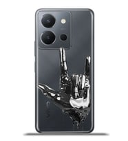 Vivo Y36 Kapak HD Renkli Dizayn Silikon Kılıf - Rocknroll