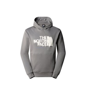 The North Face M Graphic Hoodie 3 Erkek Günlük Sweatshirt NF0A87ET0UZ1 Gri