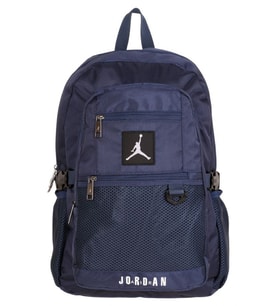 Jordan Air Dört Bölmeli Houston Navy Blue Lacivert Erkek Çocuk Okul Günlük ve Seyahat Sırt Çantası - Q3178
