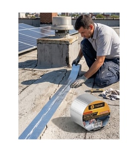 Su Geçirmez Sızdırmaz Tamir Bandı Güçlü Yapışkanlı 72 MM 2 Metre