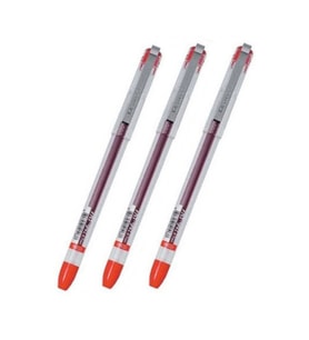 My Gel 0.5mm Kırmızı Ince Iğne Uçlu Jel Kalem 3 Adet