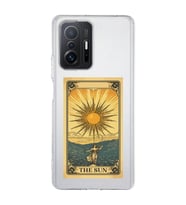 Xiaomi Mi 11T - 11T Pro Uyumlu The Sun Tarot Tasarımlı Şeffaf Telefon Kılıfı
