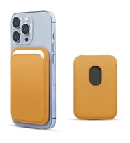 Microsonic Apple iPhone 14 Pro Leather Wallet MagSafe Sarı