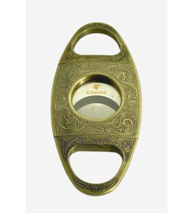 Cohiba Gold Desenli Metal Puro Makası Kesici