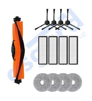 DREAME X20 MAX-X20 PRO UYUMLU 1 Ana Fırça 4 Yan Fırça 4 Filtre 4 Mop
