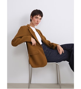 LCW Vision Yeşil Krep Kadın Blazer Ceket