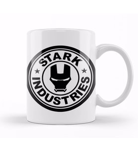 Stark Industries Avengers Iron Man 05 Kupa Bardak Porselen