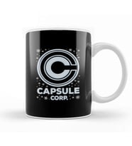 Dragon Ball Z Capsule Corporation Christmas Snow Logo Kupa Bardak Porselen