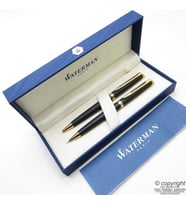 Waterman Hemisphere Mat Siyah GT Tükenmez Kalem + Versatil Kalem Set  İsme Özel Kalem  Hediye Kalem