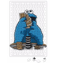 Susam Sokağı Kurabiye Canavarı Poker Puzzle 240 Parça Yapboz
