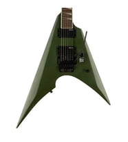 ESP LTD LARROW200MGS Arrow-200 Military Green Satin  Askeri Yeşil Ok Kasa Metal Gitarı