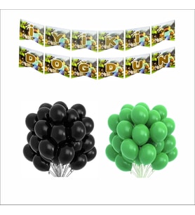 MİNECRAFT TEMALI BALON+BANNER SETİ